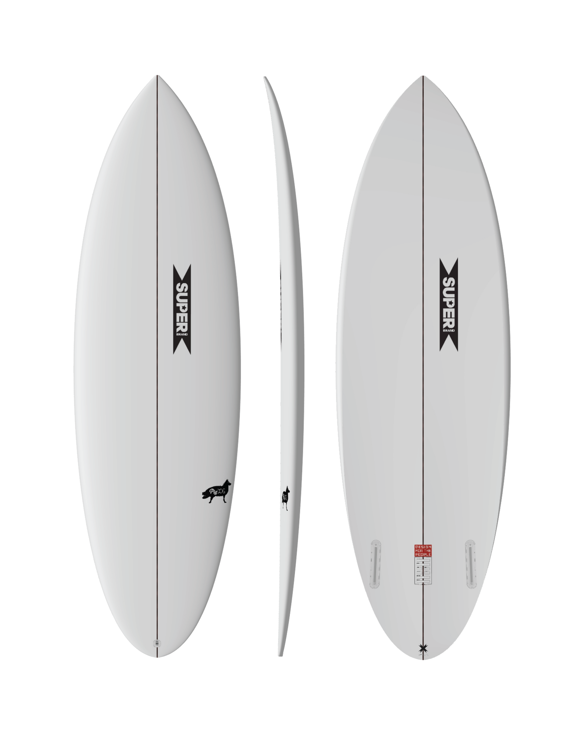 【SUPER BRAND】PIG DOG TWIN 6’2　38.5リッター Pigdog Twin – SUPERbrand